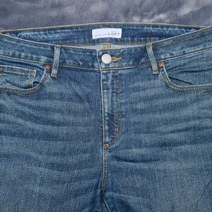 Anne Taylor Loft Curvy Skinny Ankle Jeans - Size 31/12